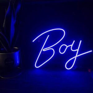 Boy Neon Schild